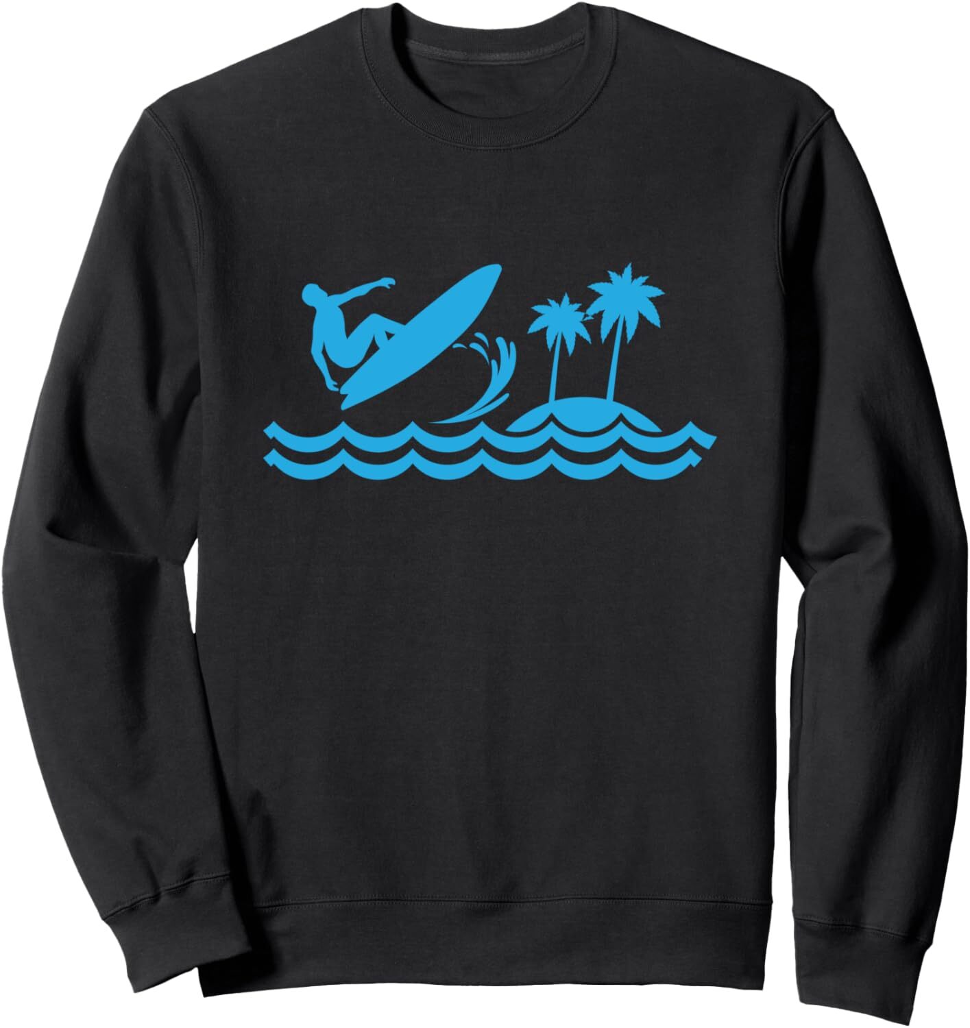 Long Sleeve Shirts for Men sweatshirt Cool Surfing Summer Design Beach Lover Funny Gift Sweatshirt Streetwear Casual tops clothes