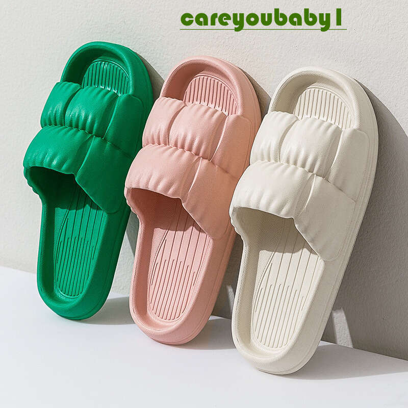 Thick Sole Flat Bottom Bathroom Home Slippers Fashion Soft Sole EVA Indoor Women Sandals Summer Non Slip Slippers Tg22 399