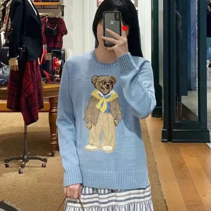 24 styles of early spring women's knitwear, embroidered and woven flower teddy bear loose fit, Heavy Industry