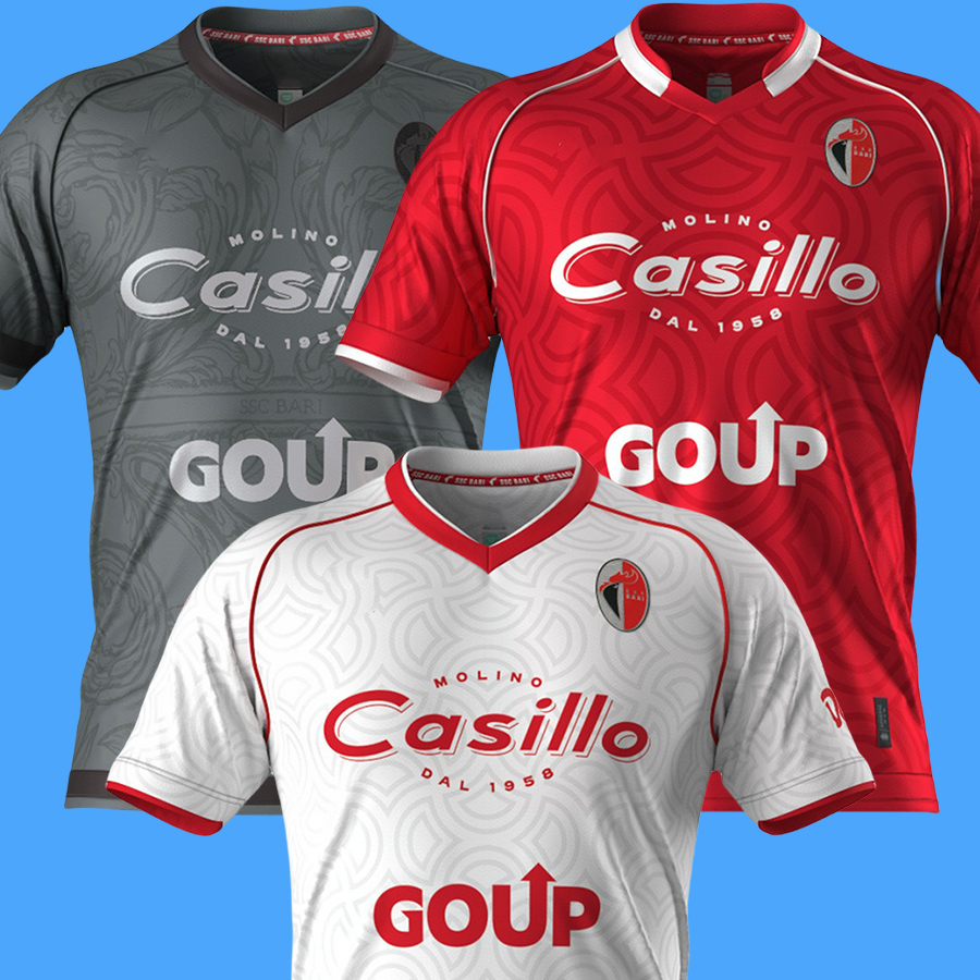 24 25 SSC Bari Mens Soccer Jerseys 2024 2025 BOTTA W.CHEDDIRA D'ERRICO MAIELLO SCAVONE Home Away 3rd Special Edition Goalkeeper Football Shirt men kits