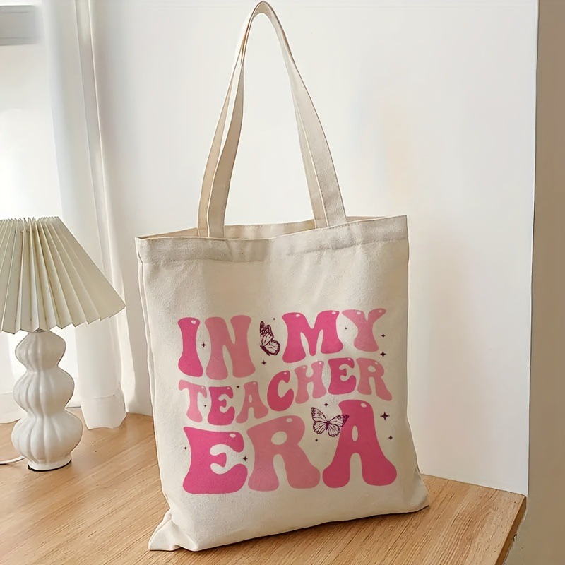 Designers Shoulder Tote Trendy Fashion Cute Print Canvas Bag Stylish