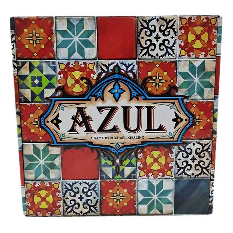 Party Games Crafts AZUL Painted Brick Master Toy Board Game Parent Child Family Party Game Strategy Card Gift for Adults T240909