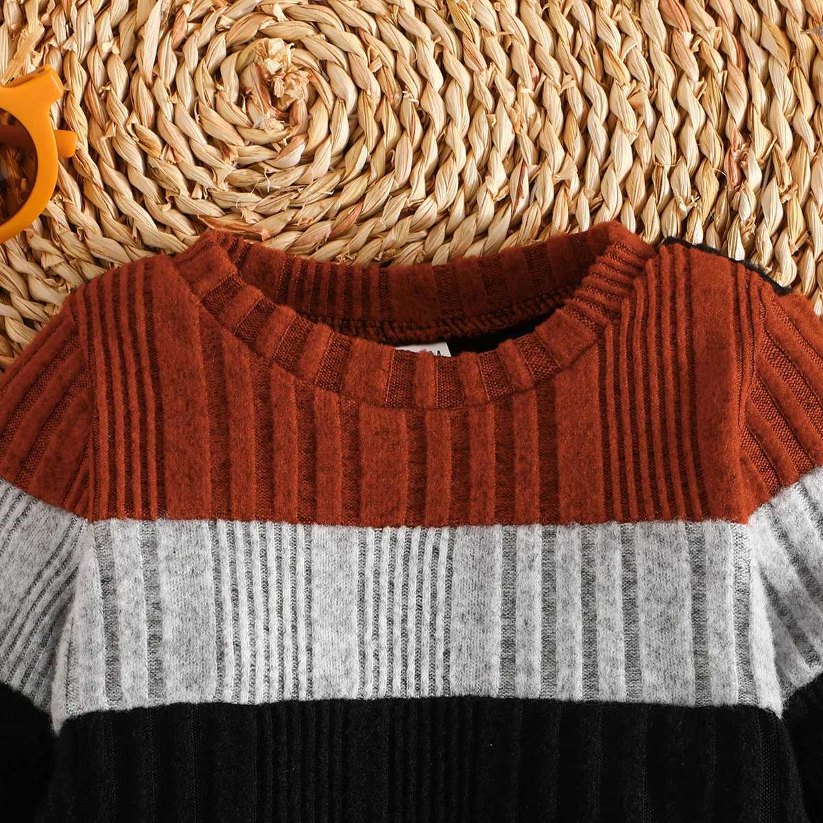 Clothing Sets Baby Clothes Boys Set 3-24 Months Long Sleeve Warm Winter Sweater and pant Outfit Suit For Newborn H241126