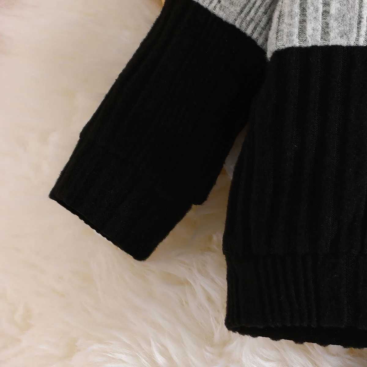 Clothing Sets Baby Clothes Boys Set 3-24 Months Long Sleeve Warm Winter Sweater and pant Outfit Suit For Newborn H241126
