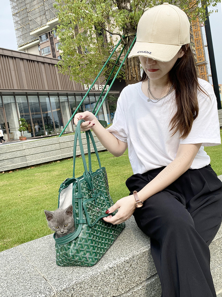 Adjustable Pet Bag For Dogs And Cats - Durable, Breathable, Compact Tote Design
