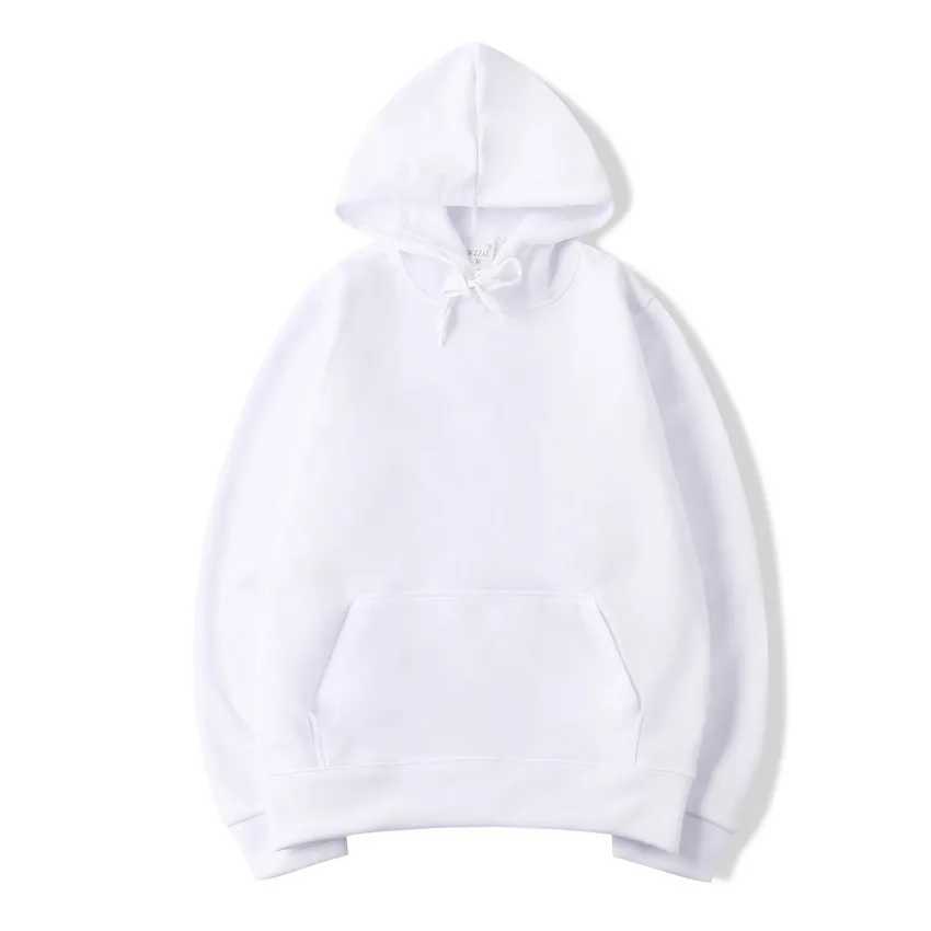 Mens hoodie manufacturer direct heat transfer printing foreign trade hoodie mens heat transfer printing hoodie blank hoodie W240921