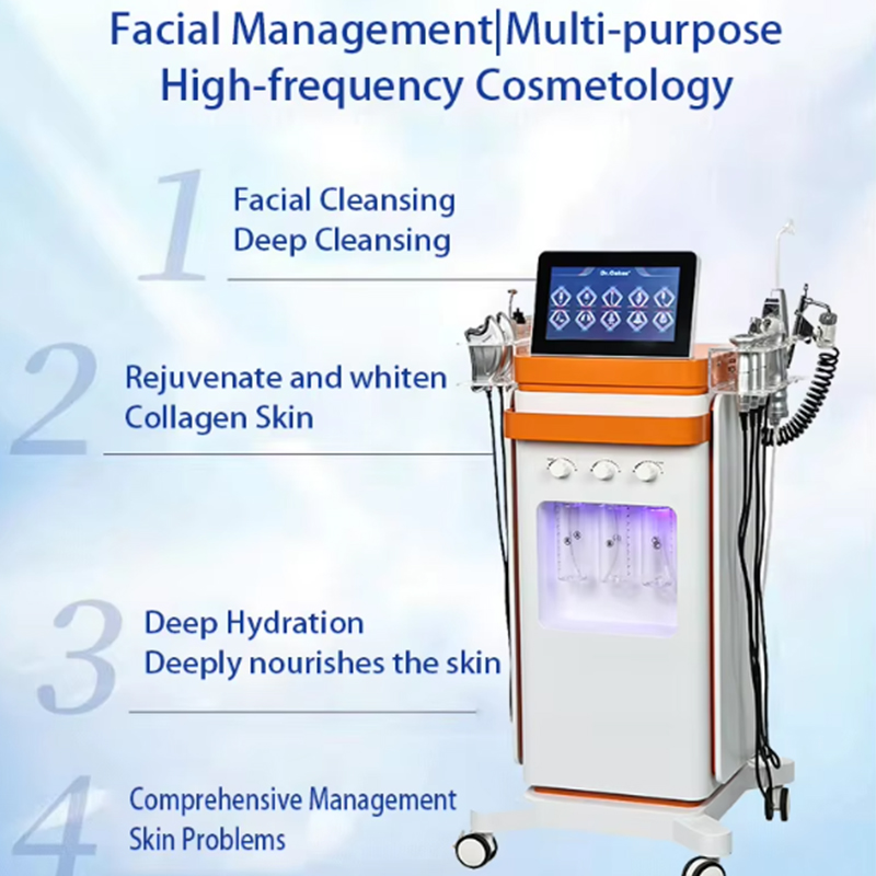 Good Quality Dermabrasion Beauty Deep Cleaning Machine Aqua Peeling Oxygen For Skin Whitening Rejuvenation Skin Smoothing Blackhead Removal Device