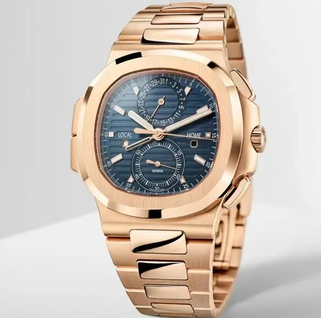 AAA Designer Watch Men Automatic Mechanical Movement 40MM Self-wind Watches Gliding Clasp Stainless Steel Waterproof 544