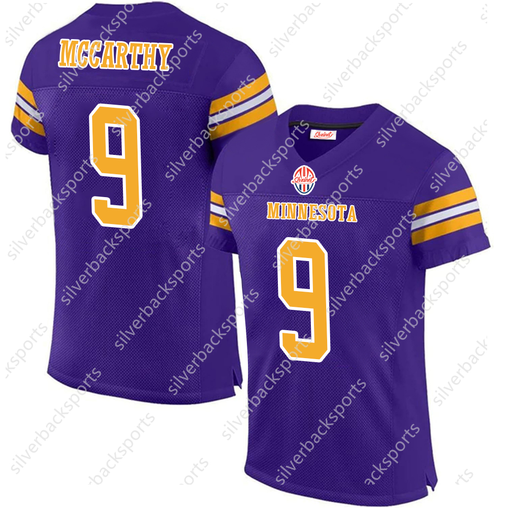 18 Justin Jefferson 9 J.J. McCathy Mens Youths Football ed Jerseys 22 71 Christian 97 Harrison 24 Camryn Womens Custom jersey