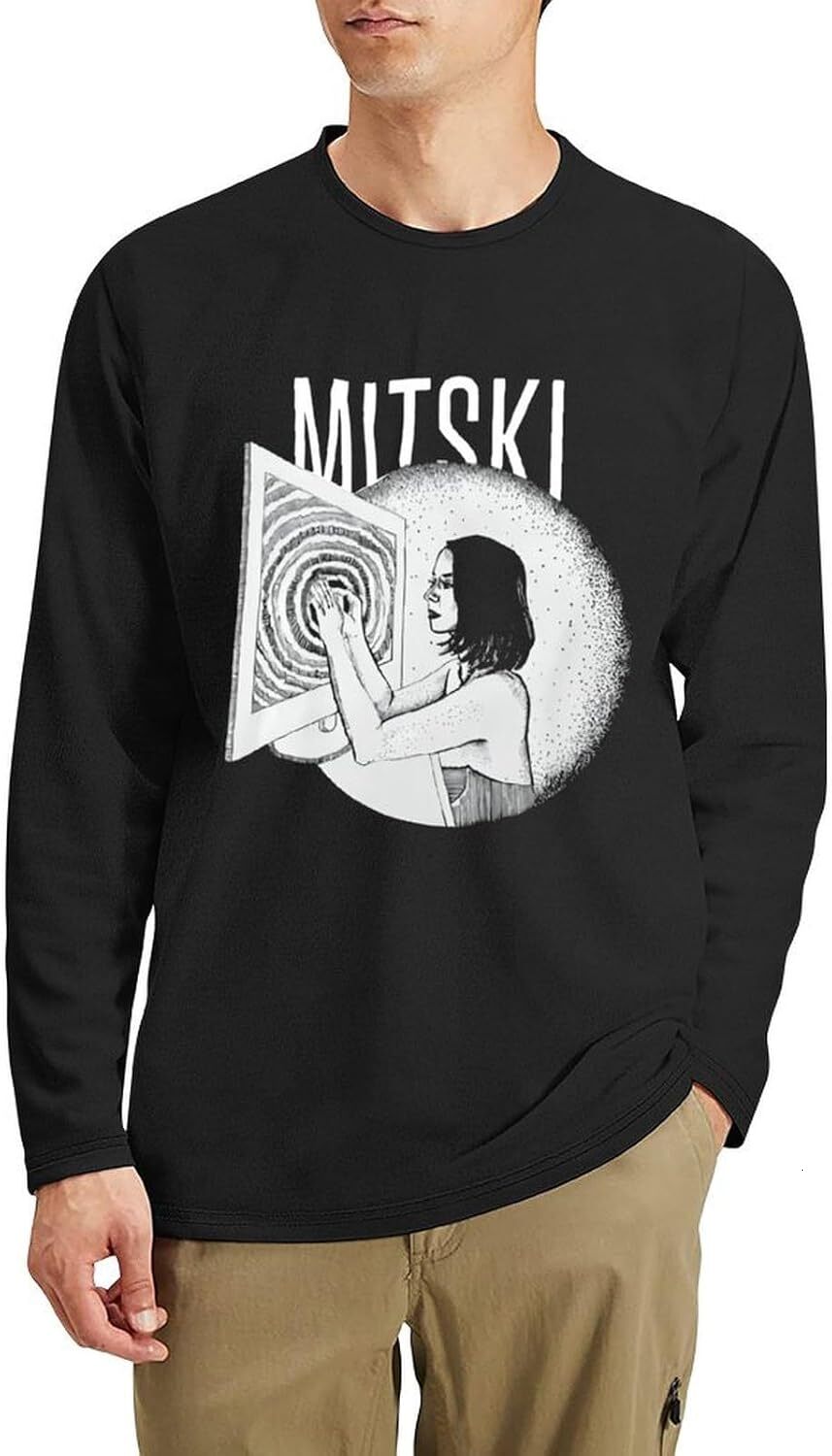 Long Sleeve Shirts for Men sweatshirt Shirt Autumn Casual Crewneck Pullover Sweatshirt Streetwear Casual tops clothes trend