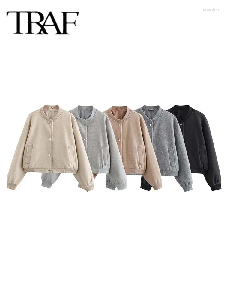 Womens Jackets Women Autumn Jacket 2024 Fashion Soft Cloth For Casual Coat Streetwear Long Sleeve In Outerwear