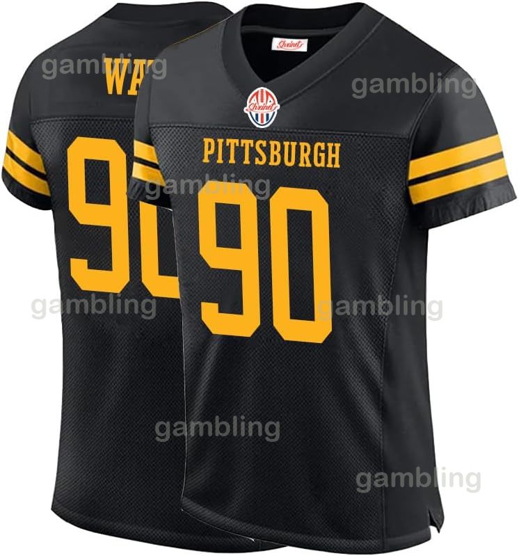 90 T.J. 14 Pickens Mens/Youth ed 3 Wilson 2 Field 10 Mitchell 22 Nee 43 Troy 55 Devin 8 Kenny 6 Queen Joey 24 Porter Football Jerseys Embroidery