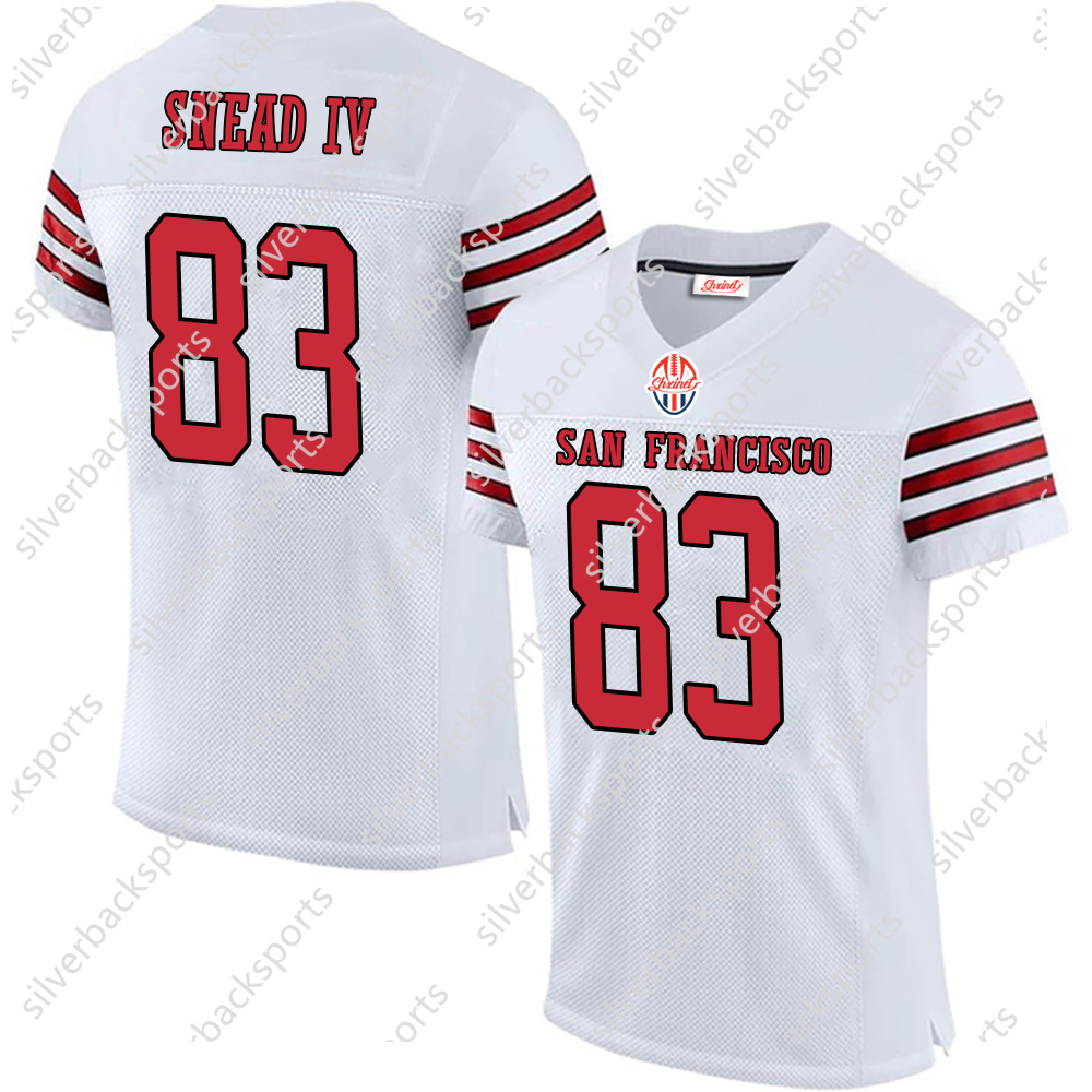 Mens/Youth DIY Football Jersey Personalized 85 George 5 Trey 23 Christian 13 Brock 11 Brandon 10 Jimmy 99 Javon 17 Malik ed This baseball uniform is a