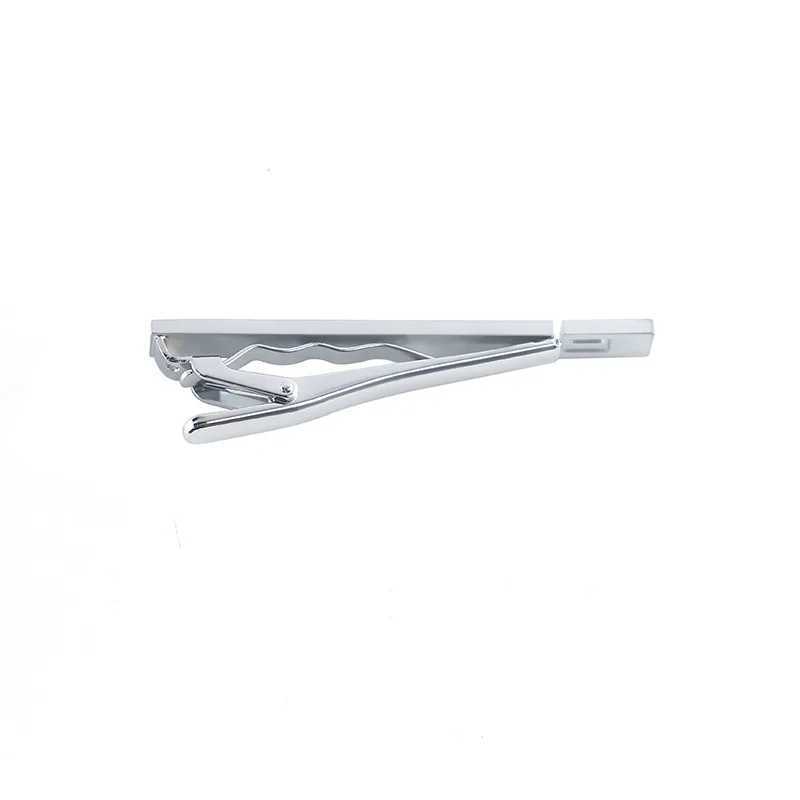 HUISHI Tie Clip Mens and Womens Collar Dress Tie Pin Business Wedding Party Silver Tie Clip Collar Accessories W240907