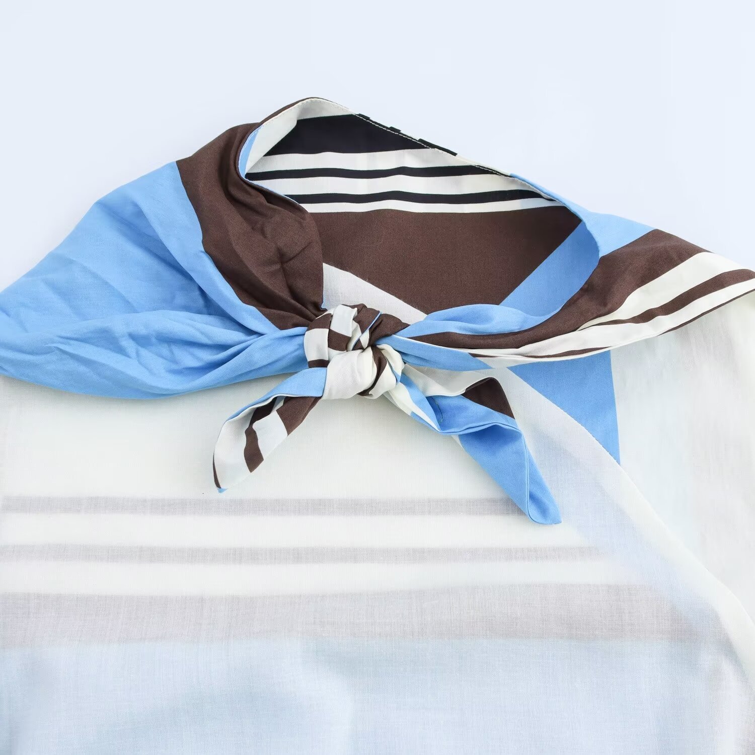 Striped Womens Autumn Dress Temperament Mini Poplin New Product Backless Hanging Neck Fashion