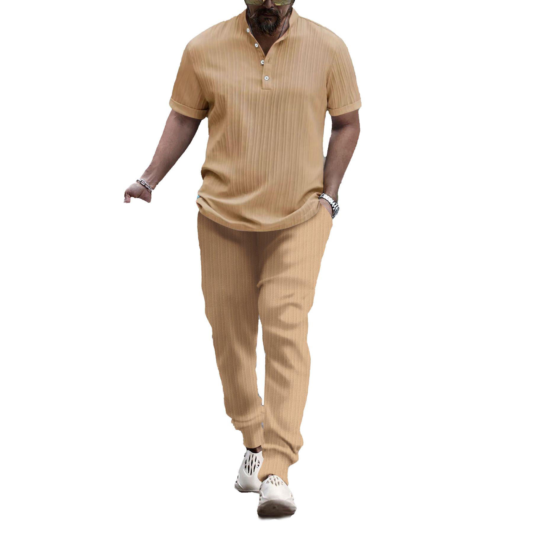 New Arrival Mens Clothing Tracksuit Polo Shirts Sets Summer Casual Golf T-shirt Shorts Suits Print Fashion Male Street Outfits Stripe Tracksuits polos