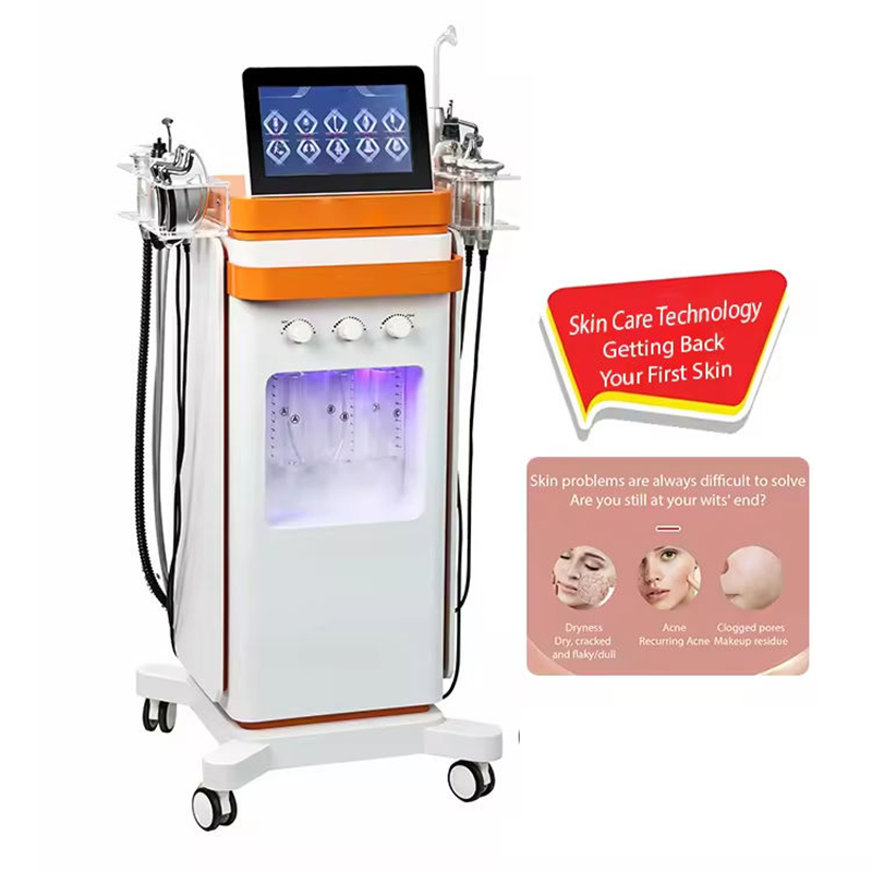 Good Quality Dermabrasion Beauty Deep Cleaning Machine Aqua Peeling Oxygen For Skin Whitening Rejuvenation Skin Smoothing Blackhead Removal Device
