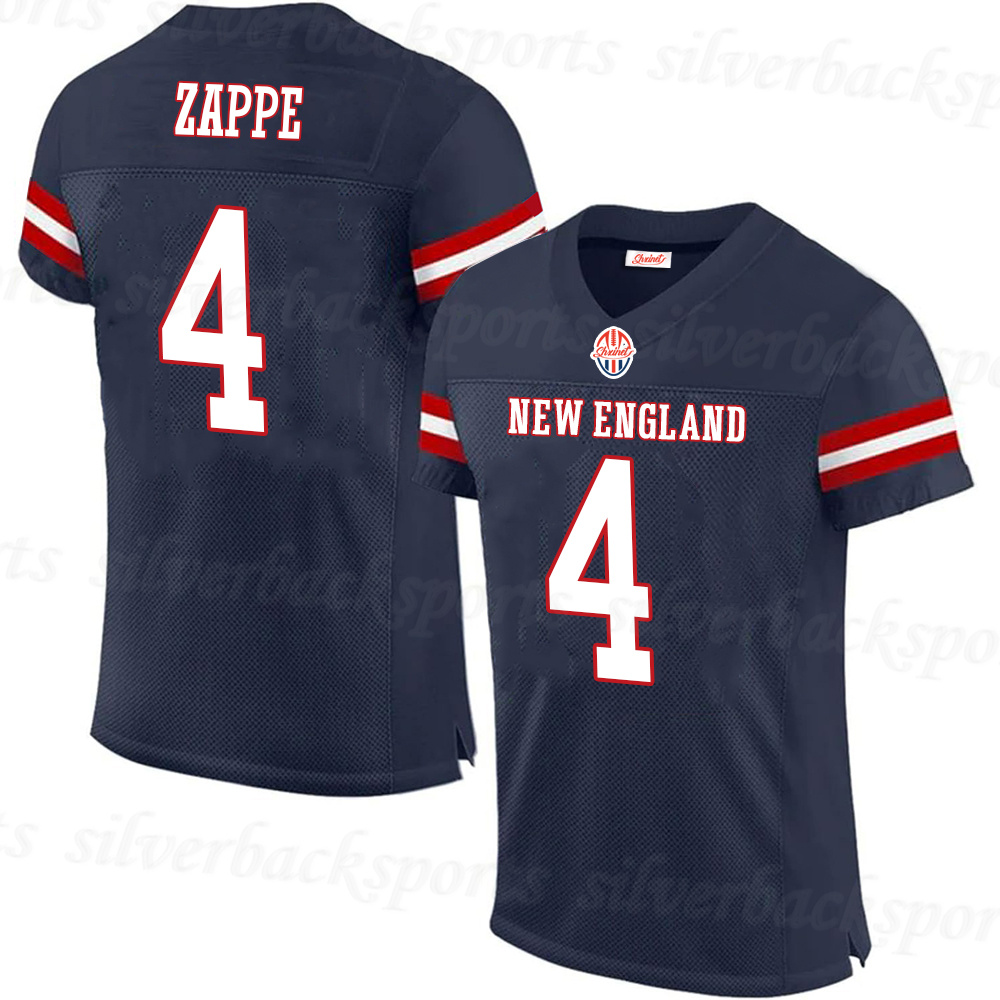 Mens/Youth/Womenss12 Zatom Brady 10 Drake Maye Jerseys16 Sione Takitaki Caedan Wallace Tyquan Thornton Navy ed Football Jersey This baseball uniform i
