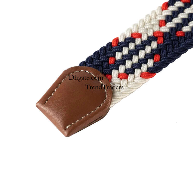 107/120/130cm UNISEX Casual Knitted Pin Buckle Women Belt Woven Canvas Elastic Expandable Braided Stretch Jeans Belts for Men