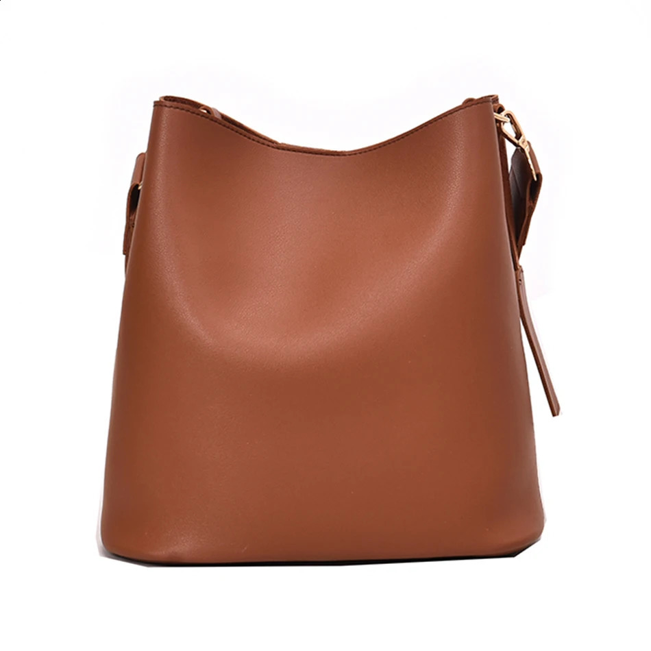Women's PU Leather Shoulder Bag Tote - Large hot Capacity Bucket Wallet & Handbag