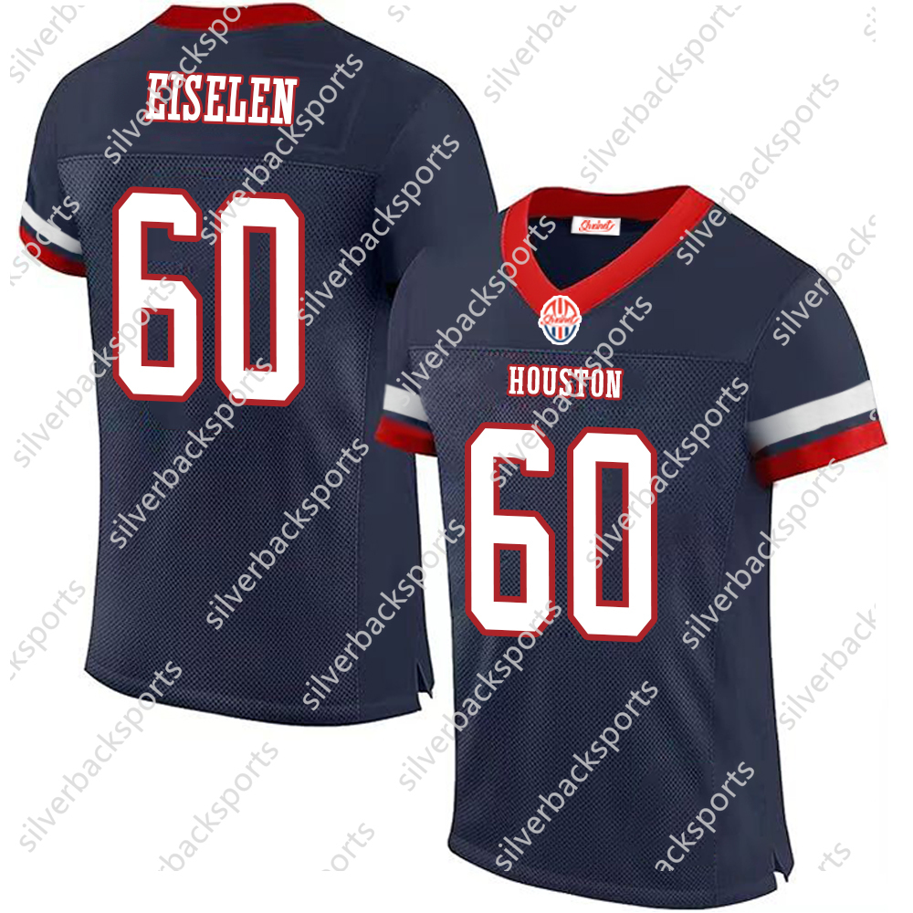 2025 Hou DIY Football ed Jerseys Mens/Youth/Women Teckas Personalized Name Number 7 C.J. 5 Jalen 3 Tank 24 Derek 12 Nico 31 Dameon 1 Stefon This baseb