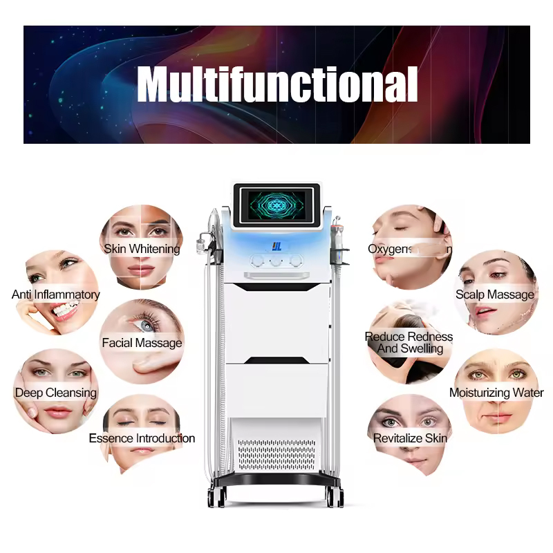 Multifunction Beauty H202 Aqua Peel Beauty DermabrasionMachine Skin Rejuvenation Beauty Instrument Wrinkle Remover Pore Cleaner Moisturizer Machine