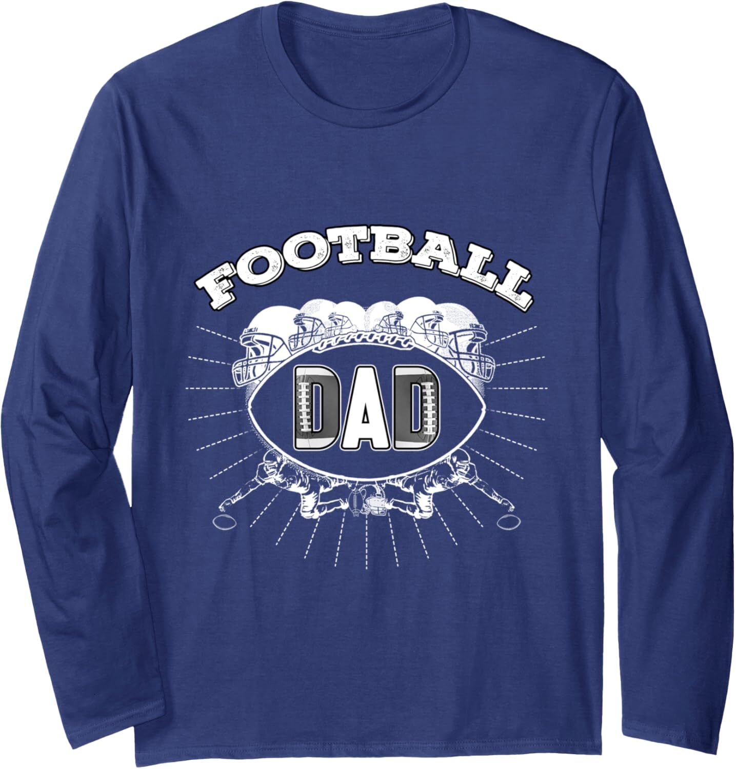 Long Sleeve Shirts for Men sweatshirt Football Dad Sports Ball Cool Football Player Gift Long Sleeve Tee Streetwear Casual tops clothes