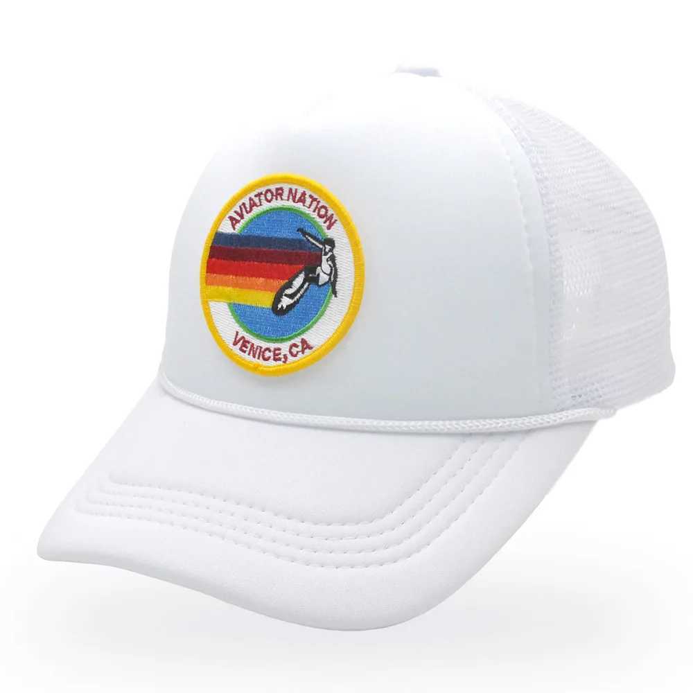 2025 Ball AVIATOR NATION Trucker Surf Woman Baseball Cap Pool Party Hat Ventilate Beach Mesh Caps