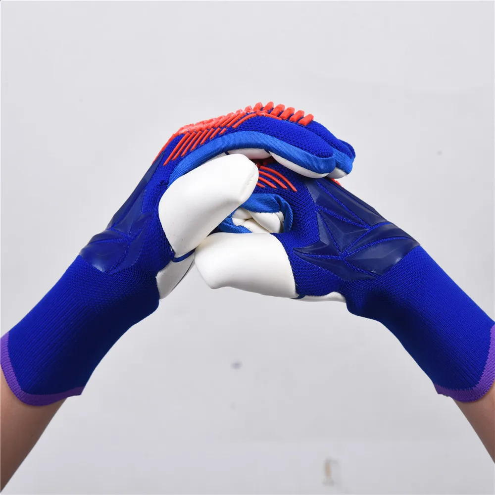 s Adults Goalkeeper Gloves Goalie Gloves Thicken Latex Football Soccer Anti-slip Protection Soccer ren Goalie Gloves 240828