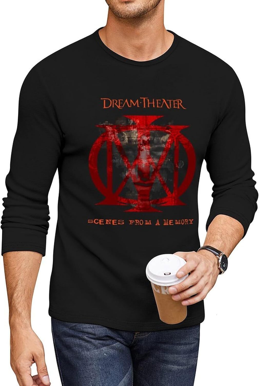 Long Sleeve Shirts for Men sweatshirt Shirt Mens Long Sleeve T-Shirt Autumn Casual Crewneck Pullover Sweatshirt Streetwear Casual tops clothes