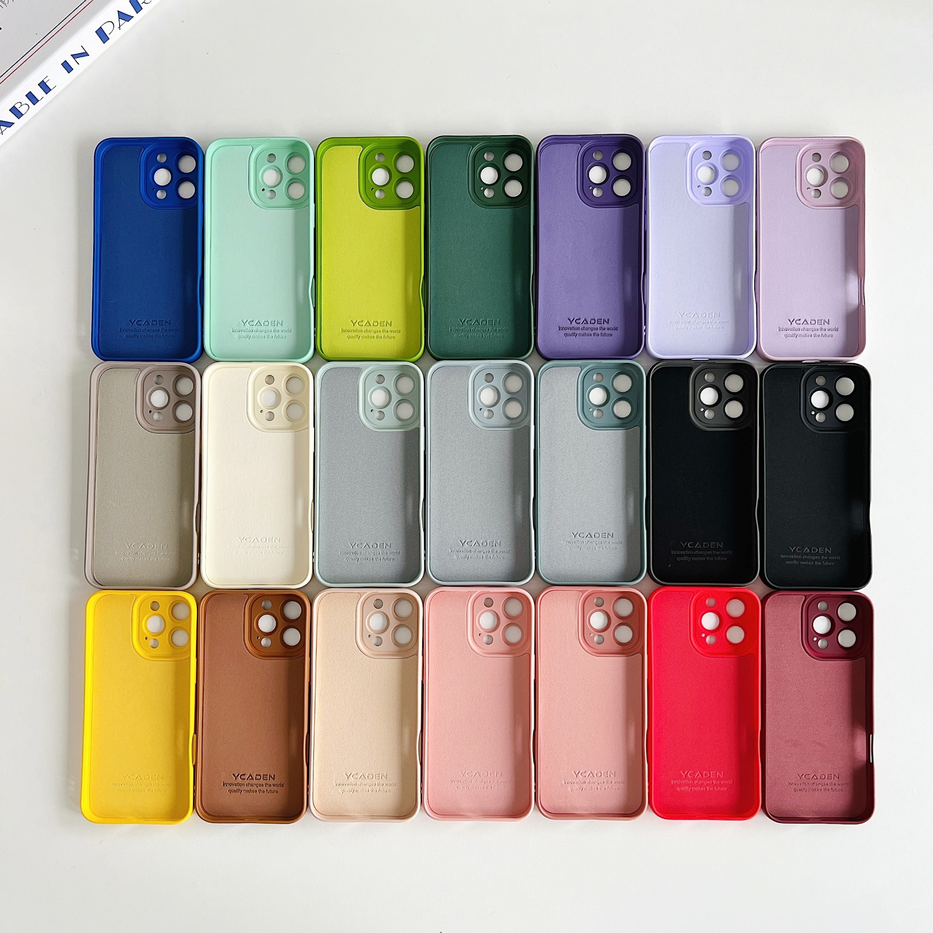 Luxury Ultra Slim Solid Candy Color Soft TPU Silicone Shockproof Case All Inclusive Camera Protection Cover For iPhone 16 15 14 13 12 11 Pro Max