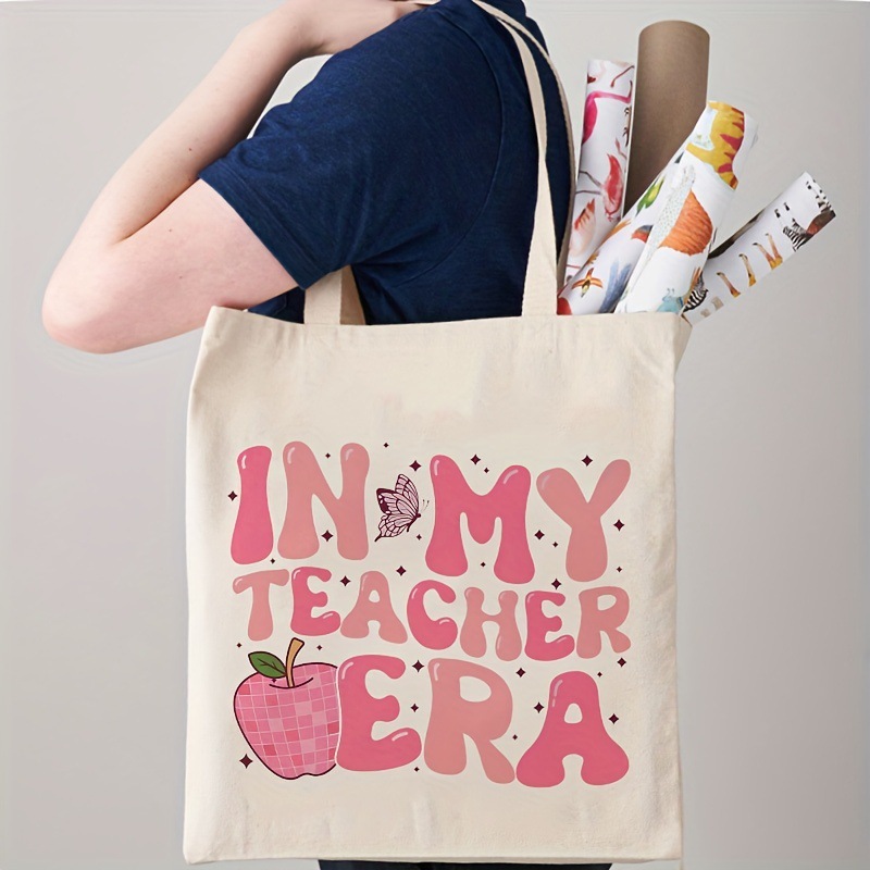 Designers Shoulder Tote Trendy Fashion Cute Print Canvas Bag Stylish