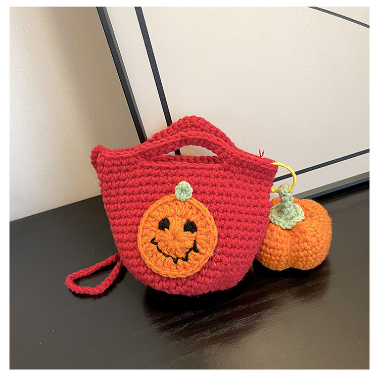 Women Fashion Halloween Pumpkin Cute Style Crossbody Mini Bag Free shipping dh910320090