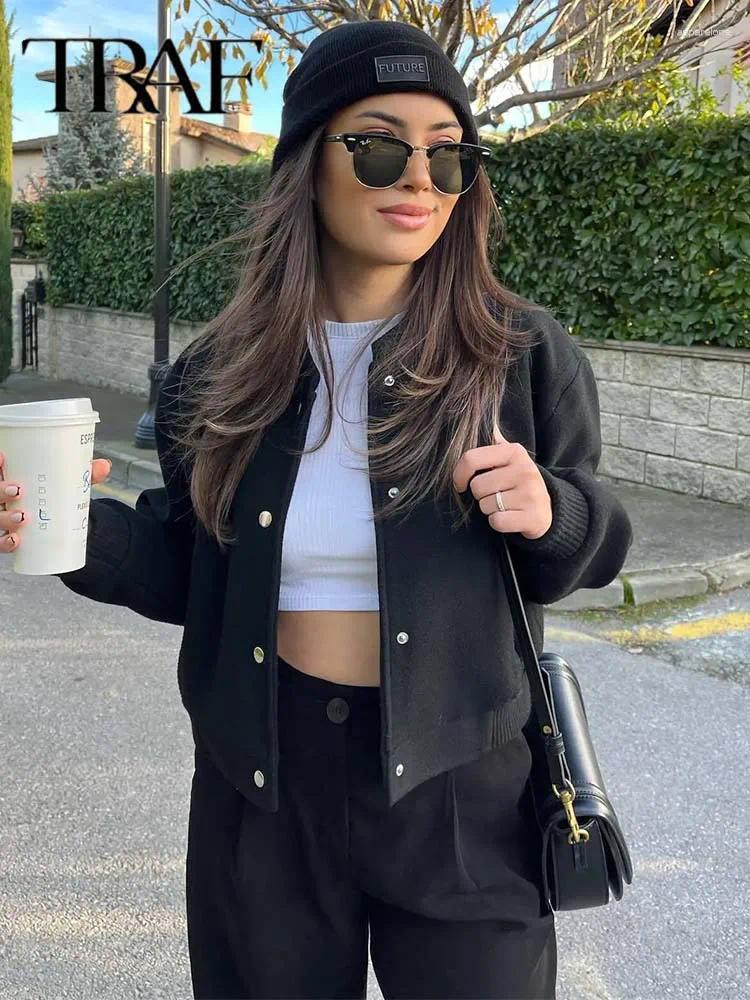 Womens Jackets Women Autumn Jacket 2024 Fashion Soft Cloth For Casual Coat Streetwear Long Sleeve In Outerwear