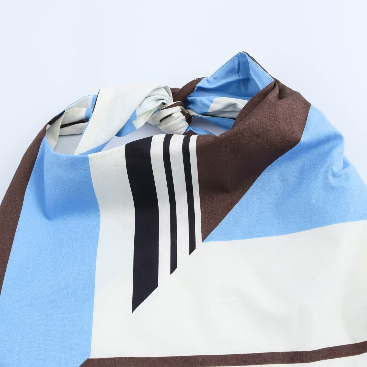 Striped Womens Autumn Dress Temperament Mini Poplin New Product Backless Hanging Neck Fashion