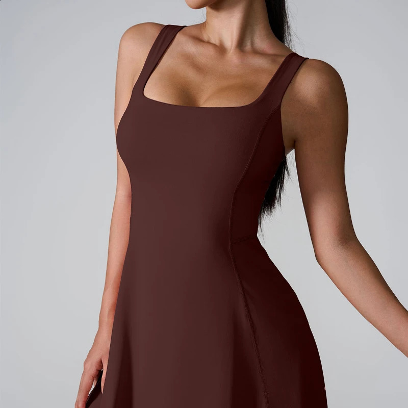 Women Slim Sexy Tennis Dresses Simplicity Fashions Short Permeability Quick Drying Skirt Fiess Workout Golf Sportswear 240902