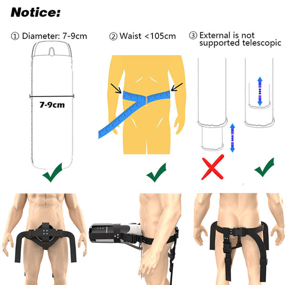 HESE Bondage Restraint Masturbation Cup Constrained Forced Strap SM Holder Strap-on Nylon Waist Masturbate Belt for Men