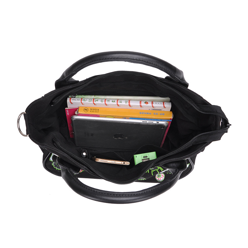 Halloween bag Handbag Women's large capacity Tote bag new niche skeleton crossbody bag fashion all-in-one shoulder bag