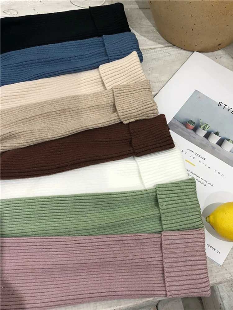 Turtleneck Sweater Womens 2024 Autumn Winter Tops Korean Slim Women Pullover Jumper Knitted Sweater Pull Femme Hiver TruienX2409