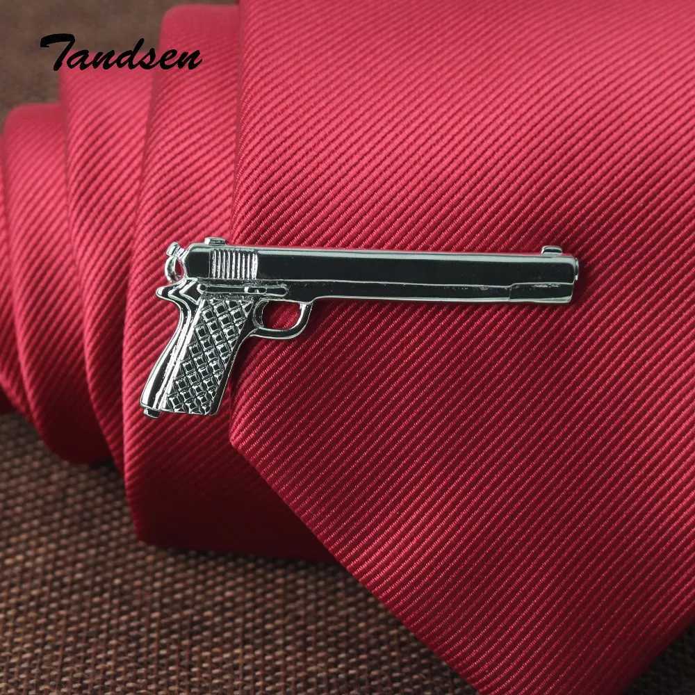 Jewelry cute beard gun tie clip gentleman bullet tie clip vintage necklace tie clip W250111