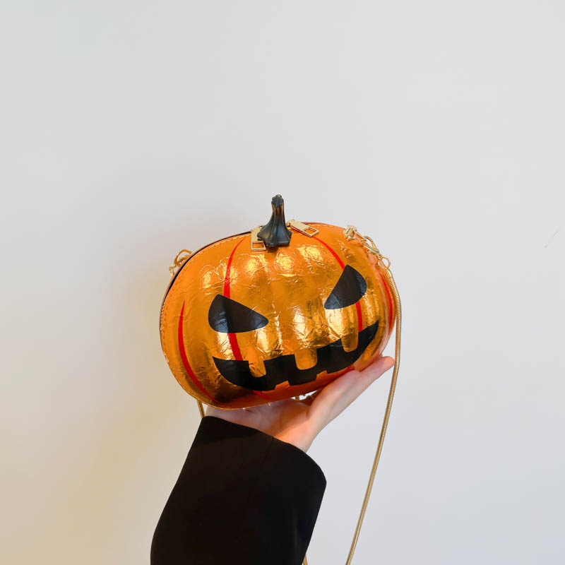 Women Fashion Shoulder Pumpkin Halloween Crossbody Bag Versatile Free shipping dh5727163