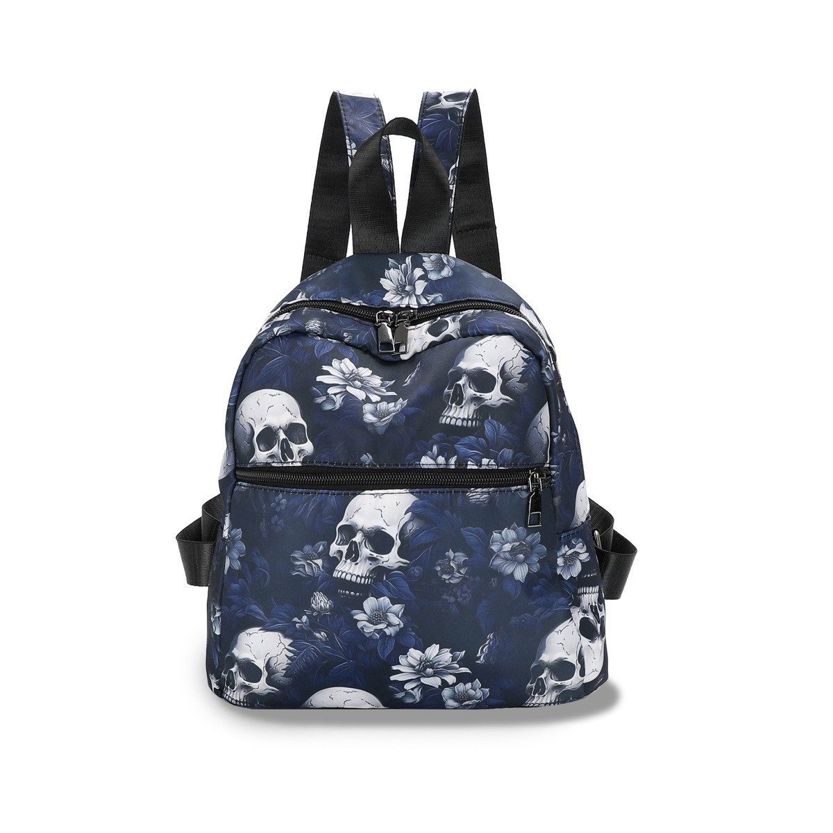 2025 Designer Print Skull 3 wer Backpack Backpack, Halloween Punk Daypack Purse, Trendy Outdoor Travel Schoolbag , Purse,