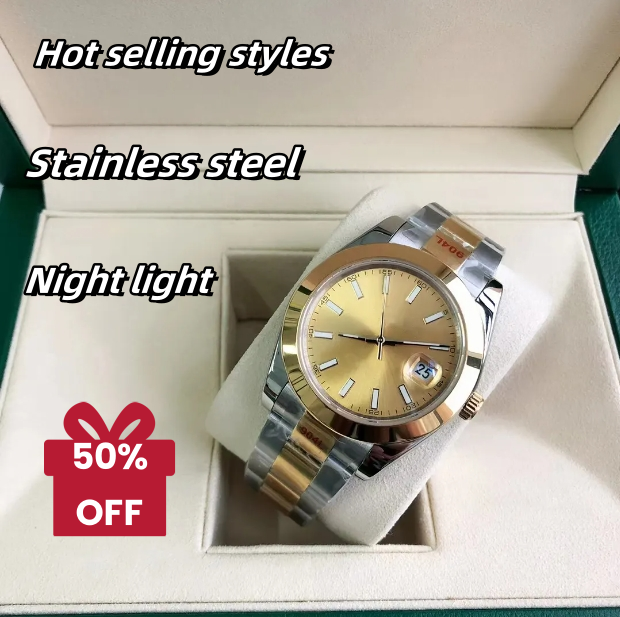 watch designer watches Automatic Mechanical Watches Men Big Magnifier 41mm Stainless steel Sapphire Mens Watches Male Wristwatches waterproof mens shape