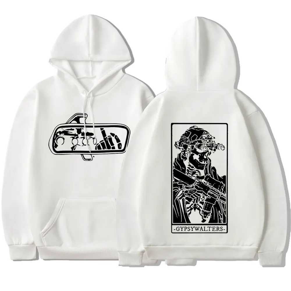 Forward Observations Group GYPSYWALTERS Hoodie Mens Vintage Skeleton Graphic Hooded Sweatshirts Oversized Hoodies Streetwear M240909