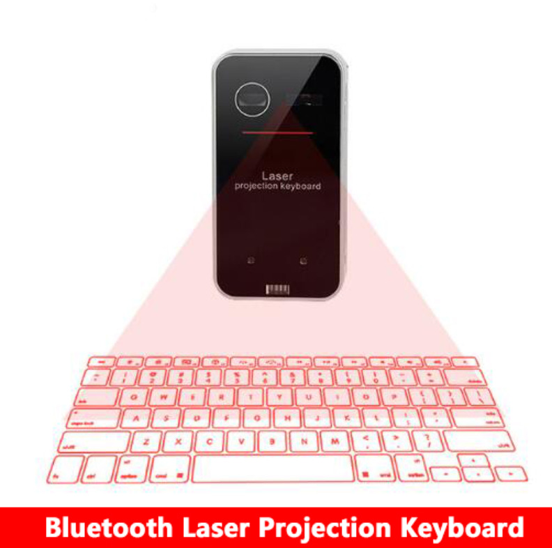 New Bluetooth Virtual Laser Projection Keyboard with Mouse Function for Smartphone PC Laptop Portable Wireless Keyboard637