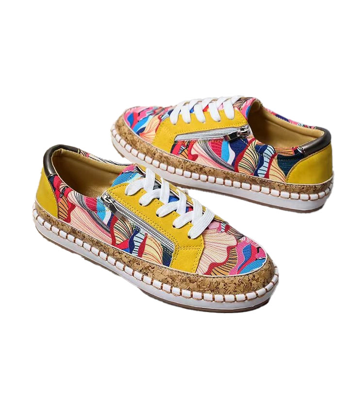 Low-top Casual Canvas Board Shoes for Women | Trendy Fashion Sneakers