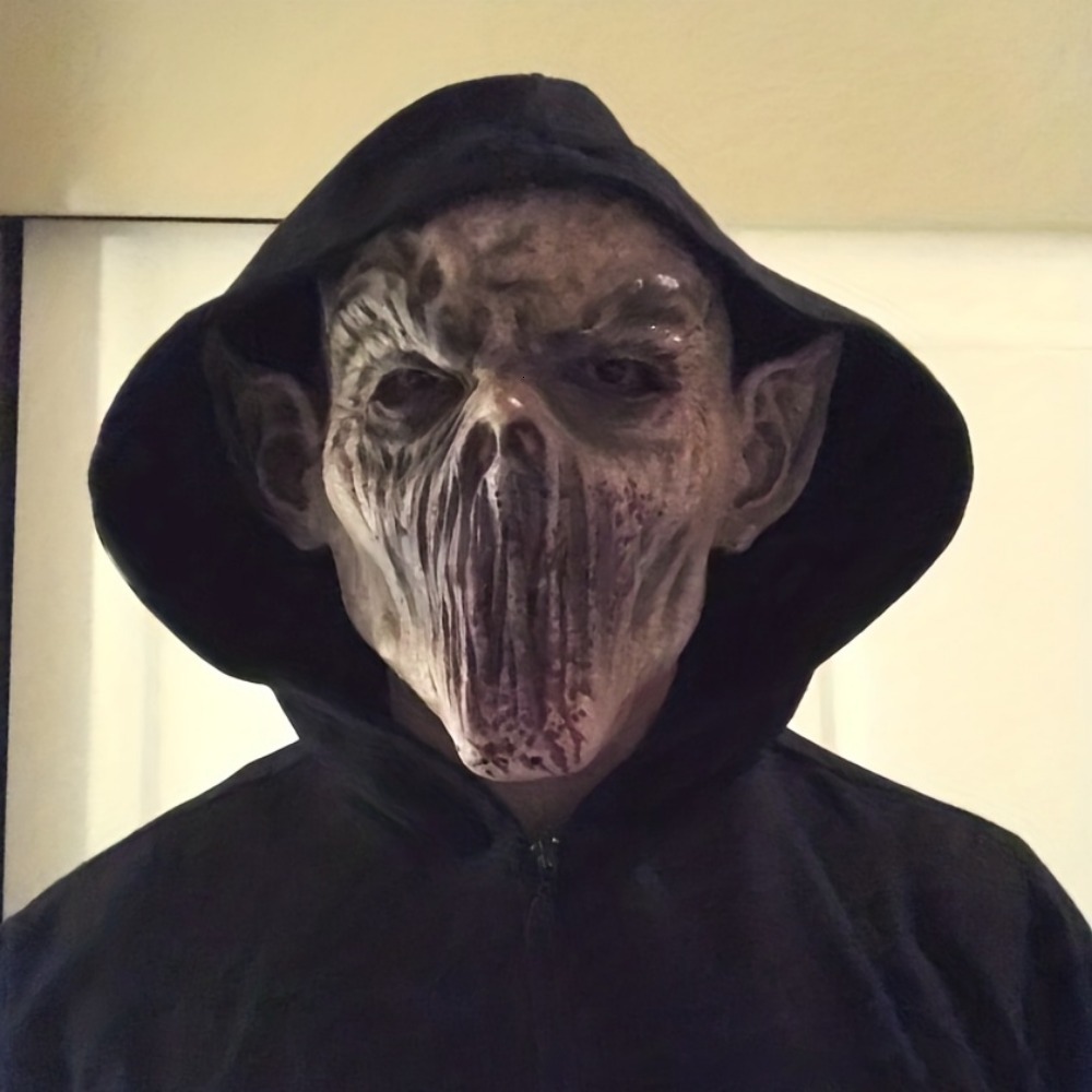 New Scary Halloween Mask Alien Killer Fork Monster Party Decor Zombie Devil Mas Creepy Biochemical Vampire Costumer Cosplay Props