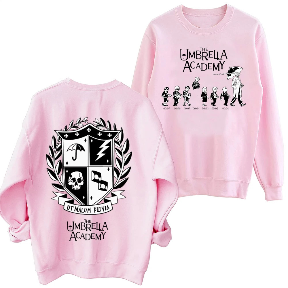 The Umbrella Academy Sweatshirt Harajuku Round Neck Long Sleeve Oversized Music Hoodie Fans Gift 240910