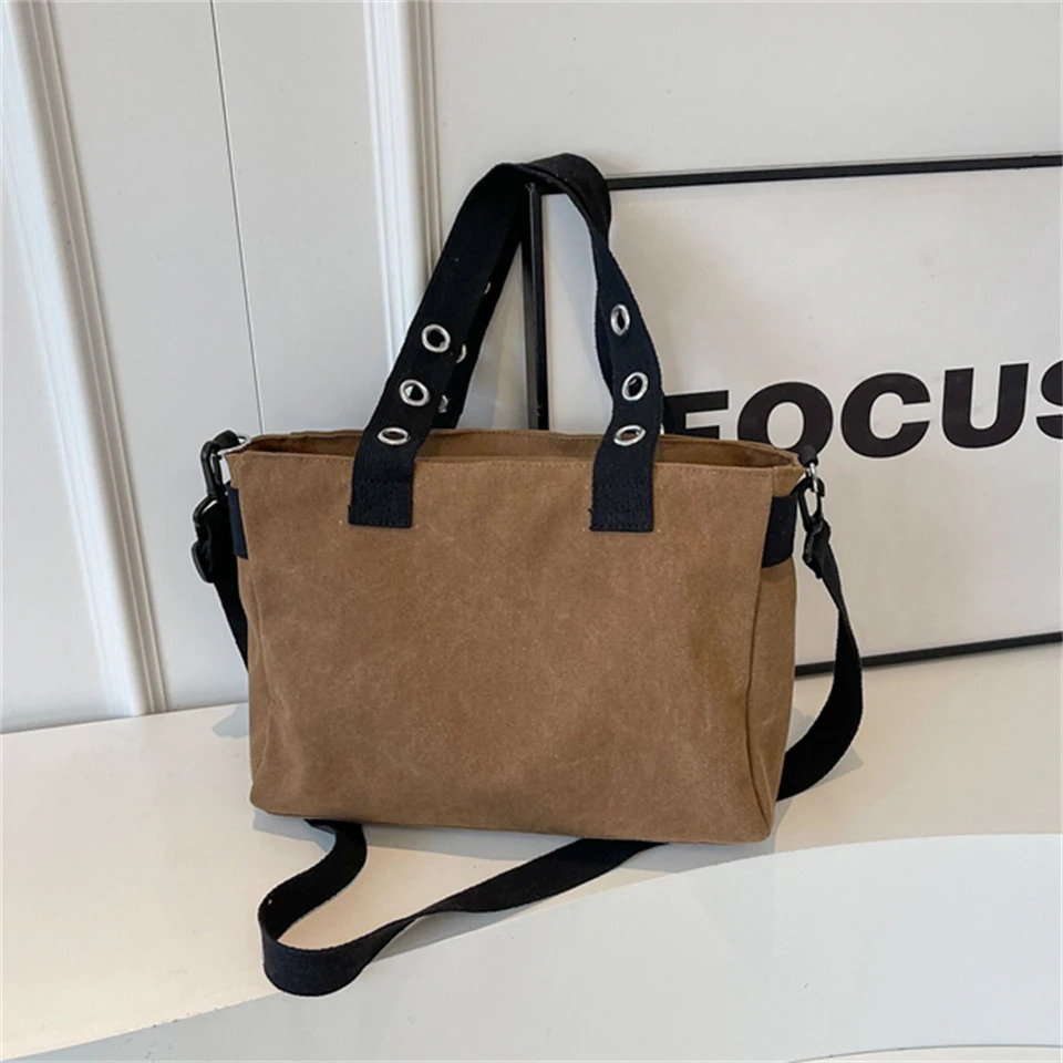 Spring And Autumn New Chain Buckle Shoulder Solid Bag Zipper Rivet Designer Multifunctional Women's Handbag Bolsas De Hombro Crossbody Bag Tote B