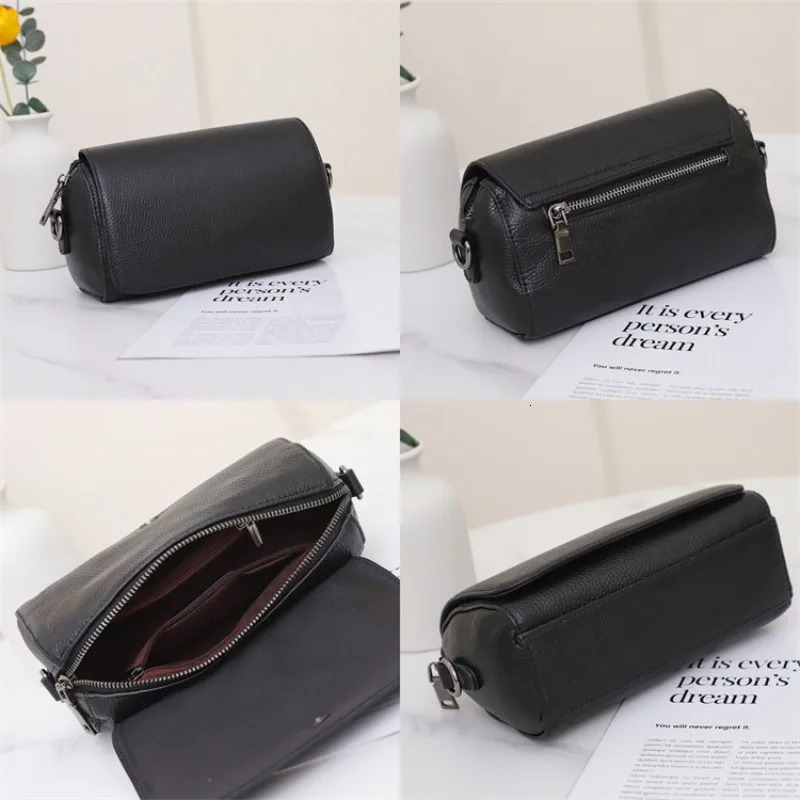 High Quality Genuine Leather Retro Shoulder Bag Designer Bag Women's Fashionable Handbag Shopping Crossbody Bag Women's Multifunctional Comm